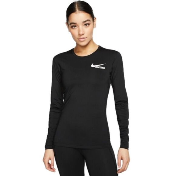 Nike Dri-FIT Women's Long-Sleeve Softball Top NEW - Picture 1 of 5